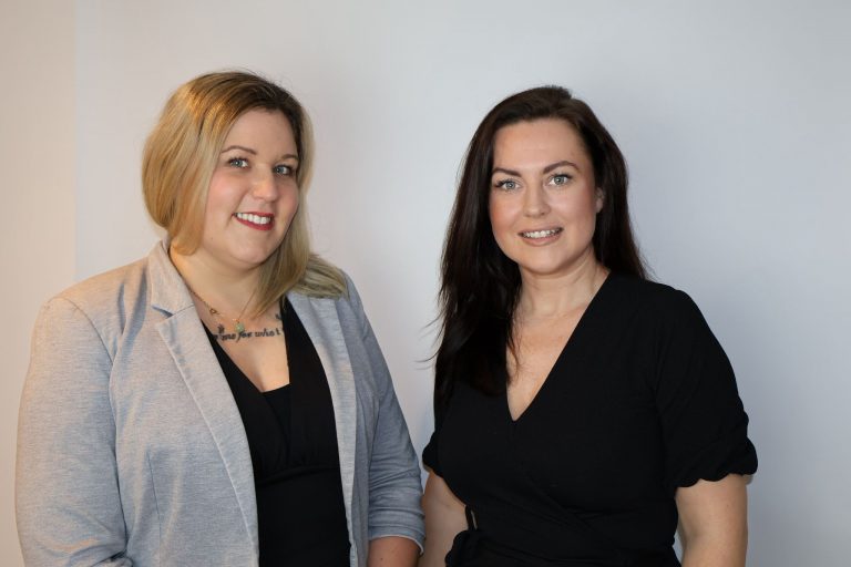 Shh! PR CEO & Founder, Amie-Leigh Minshull and Your Brand Lab Founder Hannah Worrall